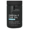 Aceite de pescado con omega-3, Triple concentración, 120 cápsulas blandas