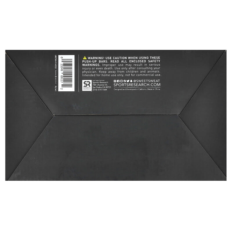 Sweet Sweat（スイートスウェット）、プッシュアップバー、2本