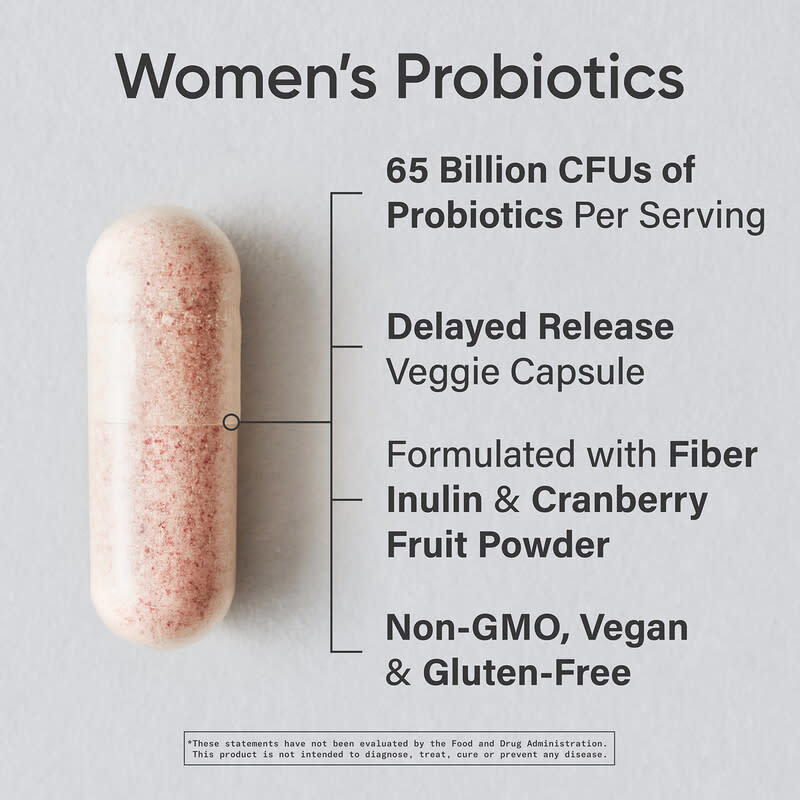 Women's Probiotics, Cranberry, 65 Billion CFU, 30 Delayed Release Capsules