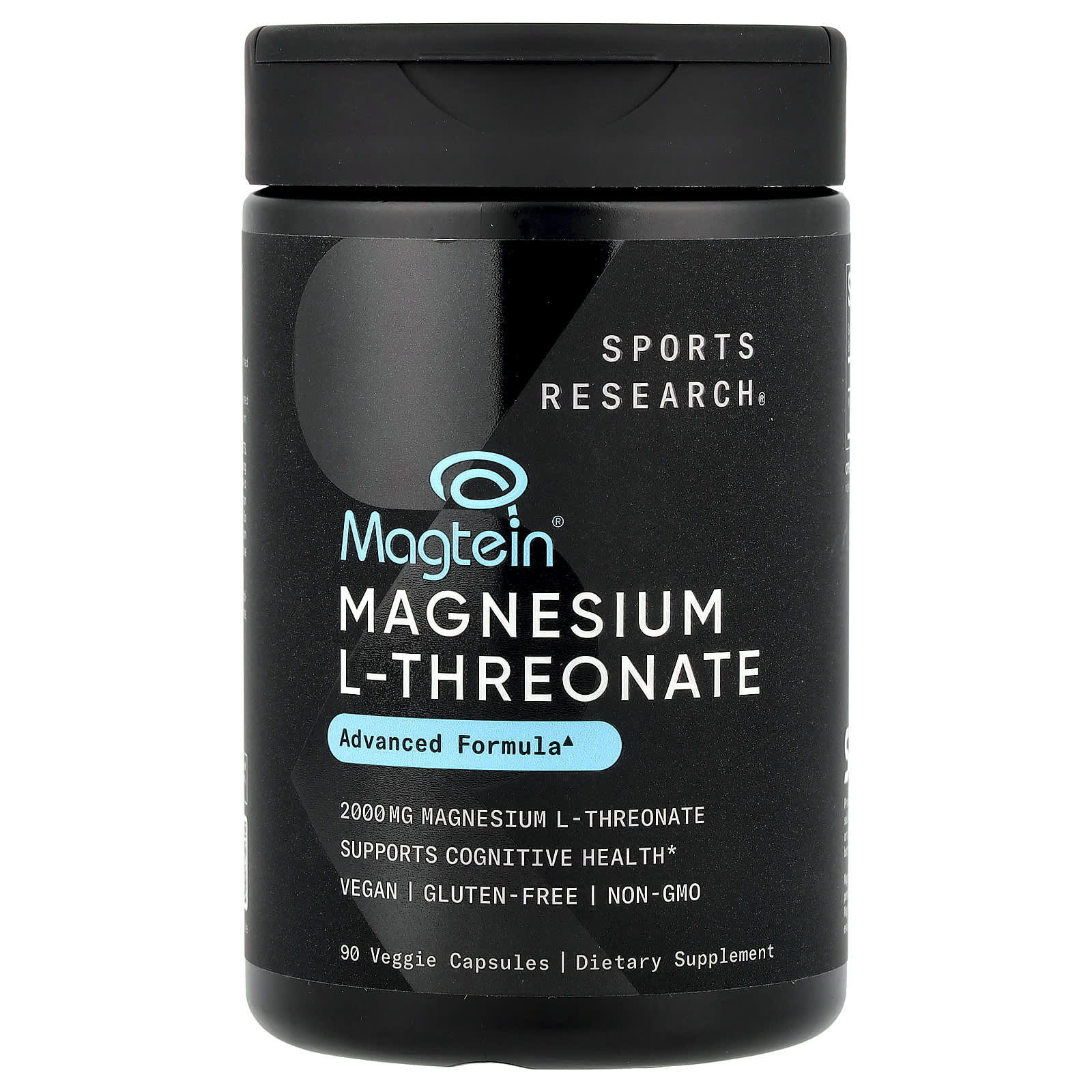 Magtein®, Magnesium L-Threonate, 2,000 mg, 90 Veggie Capsules (666 mg per Capsule)