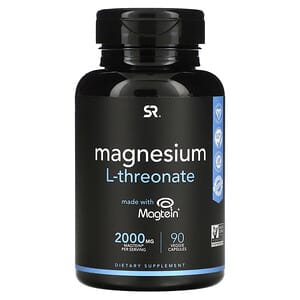 Sports Research, Magnesium, L-Threonate, 2,000 mg , 90 Veggie Capsules'