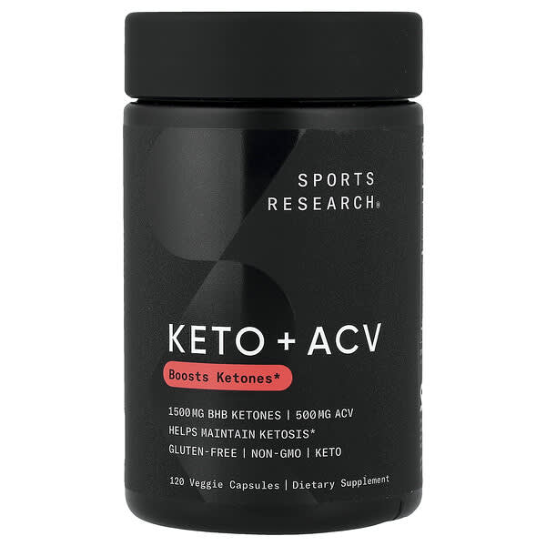 Keto + ACV, 120 Veggie Capsules