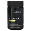 Vitamina K2, Dosis baja, 45 mcg, 90 cápsulas blandas vegetales