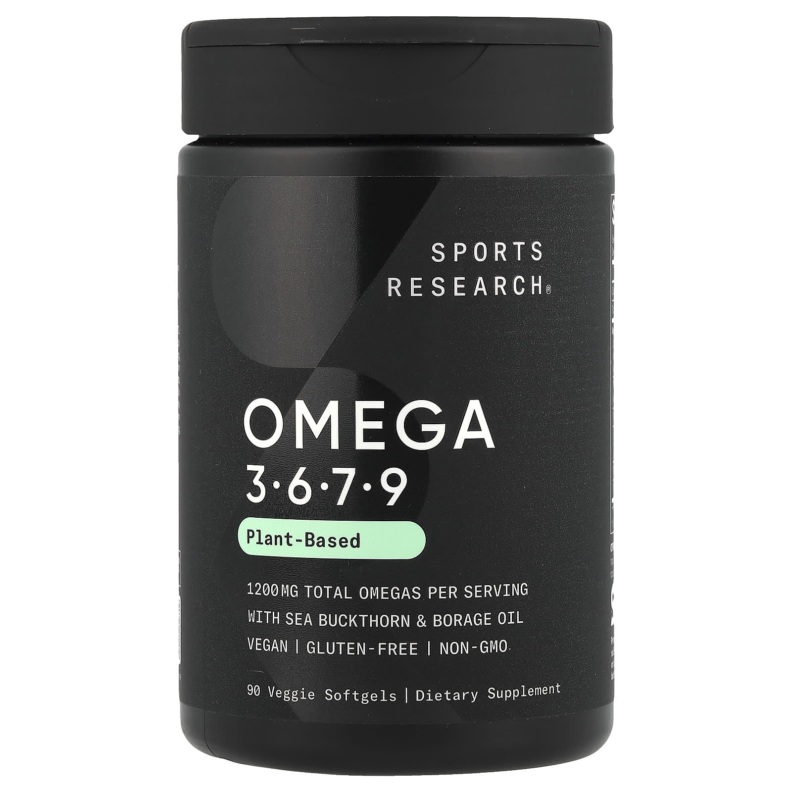 Omega 3-6-7-9, Plant Based , 90 Veggie Softgels