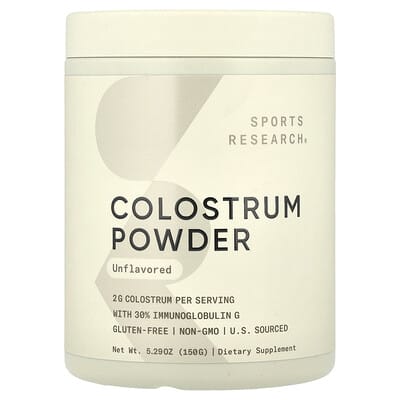 Sports Research, Colostrum Powder, Original, 5.29 oz (150 g)