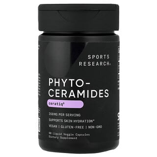 Sports Research, Phyto-Ceramides, Phyto-Ceramide, 350 mg, 60 pflanzliche Flüssigkapseln