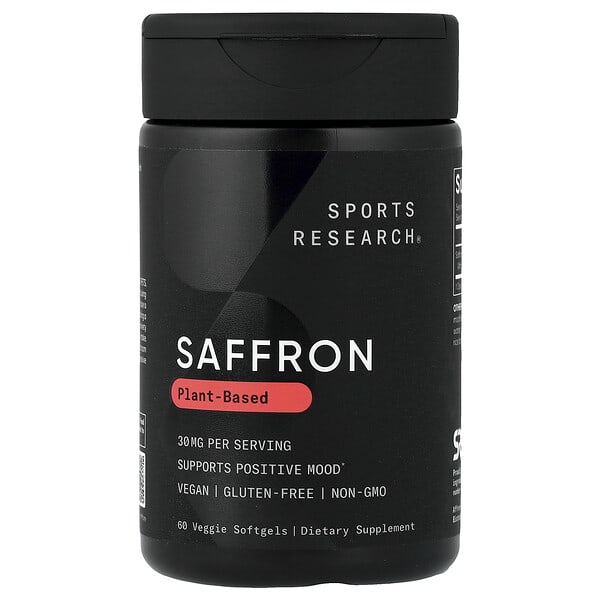 Saffron, 30 mg, 60 Veggie Softgels