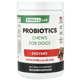 StrellaLab, Probiotika für Hunde, 180 Kau-Snacks, (432 g) (15,2 oz.)