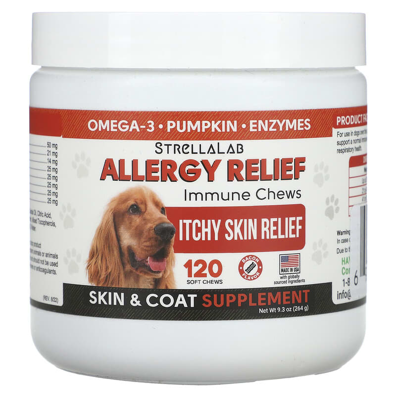 Anti allergic clearance medicine for dogs