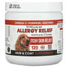 Alívio de Alergias, Mastigáveis Imunológicos, Para Cães, Manteiga de Amendoim, 120 Cápsulas Mastigáveis, 264 g (9,3 oz)