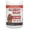 Alívio de Alergias, Mastigáveis Imunológicos, Para Cães, Manteiga de Amendoim, 180 Softles, 396 g (13,9 oz)