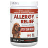 Allergy Relief, жевательные таблетки для поддержки иммунитета, для собак, 180 жевательных таблеток, 396 г (13,9 унции)