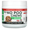 No Poo Chews, לכלבים ולחתולים, 120 חטיפים רכים, 264 גרם (9.3 אונקיות)