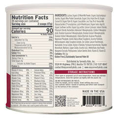 A2、牧草飼育の全乳の幼児用粉ミルク、12～36か月の幼児用、595g（21