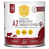 A2 Fórmula con leche entera para niños pequeños alimentada con pasturas, Para bebés de 12 a 36 meses`` 595 g (21 oz)
