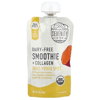 Serenity Kids, Frullato senza latticini + Proteine, adatto a tutte le età dai 6 mesi in su, Patata dolce speziata, 99 g
