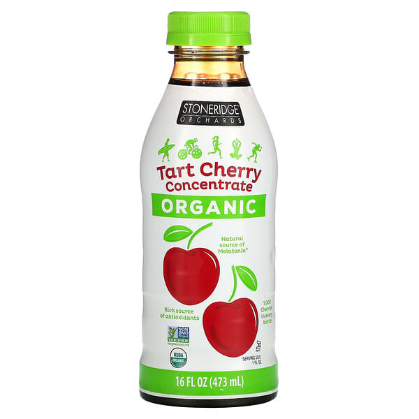 Stoneridge Orchards‏, Organic, Tart Cherry Concentrate, 16 fl oz (473 ml) (פריט שאינו נמכר עוד באתר)