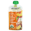 Sprout Organics, Baby Food, 6 Months & Up, Peach, Oatmeal, Coconut Milk & Pineapple, 3.5 oz (99 g)
