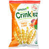 Crinklez, Popped Chickpea & Veggie Snack, 12 Months & Up, Pumpkin & Carrot, 1.48 oz (42 g)