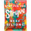 Beef Biltong, Air-Dried Beef Slices, Spicy Peri Peri, 2.25 oz (64 g)