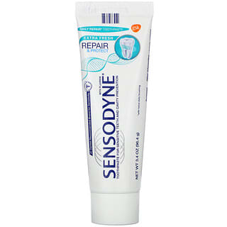 Sensodyne, معجون الأسنان Repair & Protect بالفلورايد، يُعطي انتعاشًا أكثر، 3.4 أوز (96.4 جم)