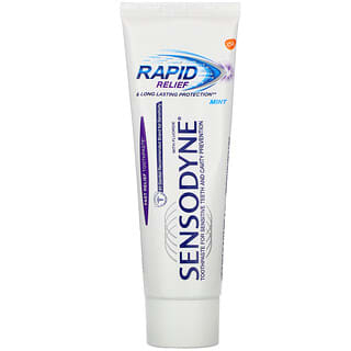 Sensodyne, Rapid Relief Zahnpasta mit Fluorid, Minze, 96,4 g