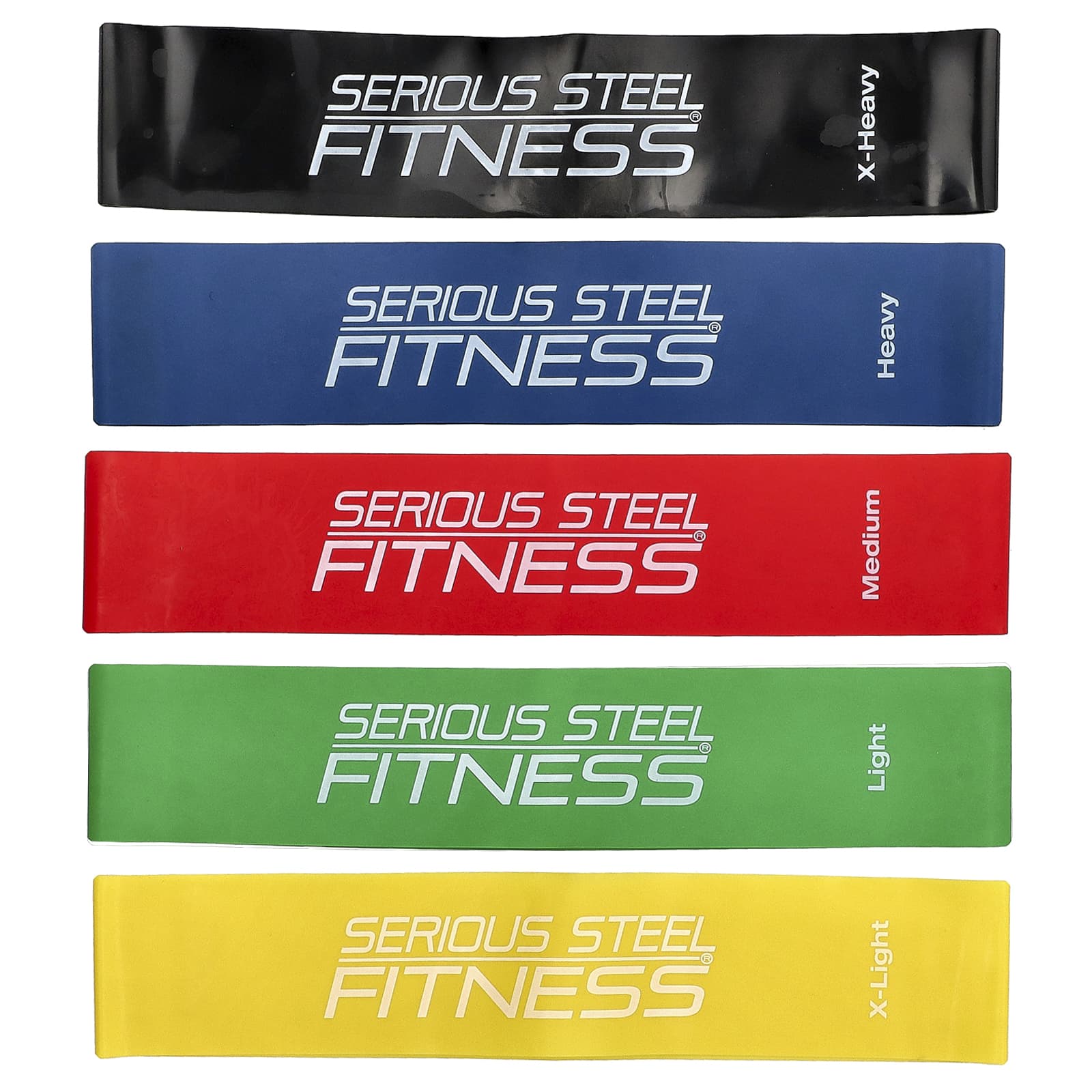 Serious Steel Fitness, 10-дюймовая мини-упаковка, 5 шт.