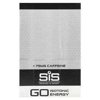 Science in Sport, GO Energy + Gel caféine, Agrumes, 30 sachets, 60 ml pièce