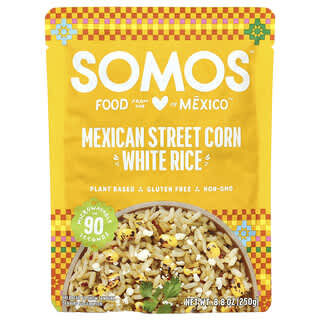 Somos, Arroz Branco com Milho Mexicano, Suave, 25 g (8,8 oz)