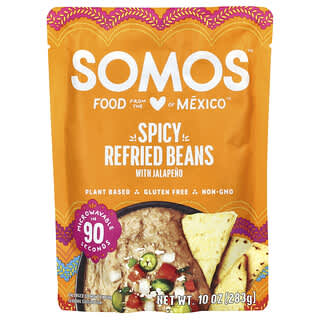 Somos, Frijoles refritos picantes con jalapeño, 283 g (10 oz)