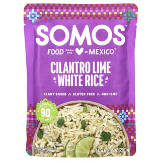 Somos, Arroz blanco con cilantro y lima, Suave, 250 g (8,8 oz)