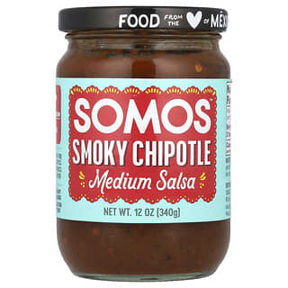 Somos, Salsa com Chipotle Defumado, Médio, 340 g (12 oz)