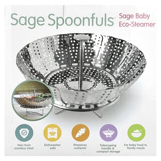 Sage Spoonfuls, Baby, Eco Steamer, 1 Count