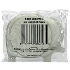 Sage Spoonfuls, Prato do Elefante Sili, Cinza, 1 Contagem