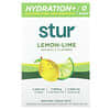 Mezcla para preparar bebidas con hidratación, electrolitos y antioxidantes, Lima-limón`` 8 barras, 4 g (0,14 oz) cada una