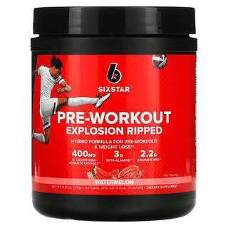 Six Star, Pre-Workout Explosion, Ripped, Watermelon, 6.01 oz (170 g)