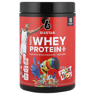 SIXSTAR, 全乳清蛋白+，Kellogg's Froot Loops，1.81 磅（821 克）