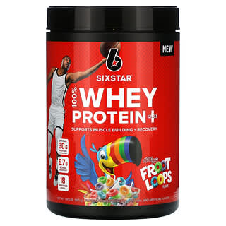 SIXSTAR, 100 % Whey Protein Plus, Froot Loops de Kellogg, 821 g