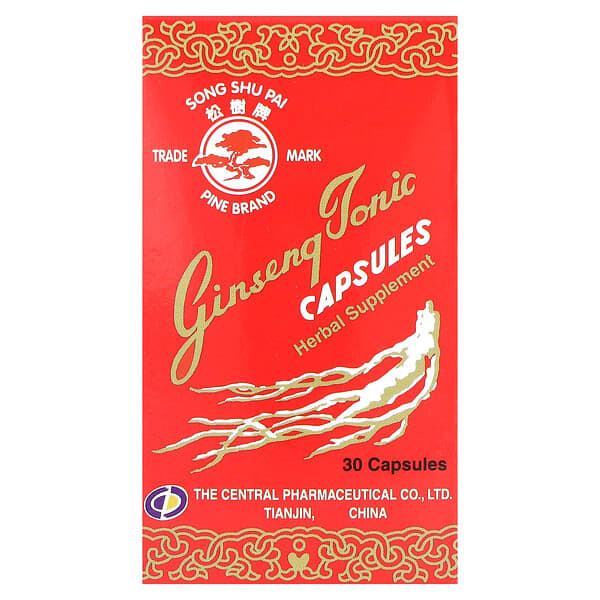 Ginseng Tonic, 30 Capsules