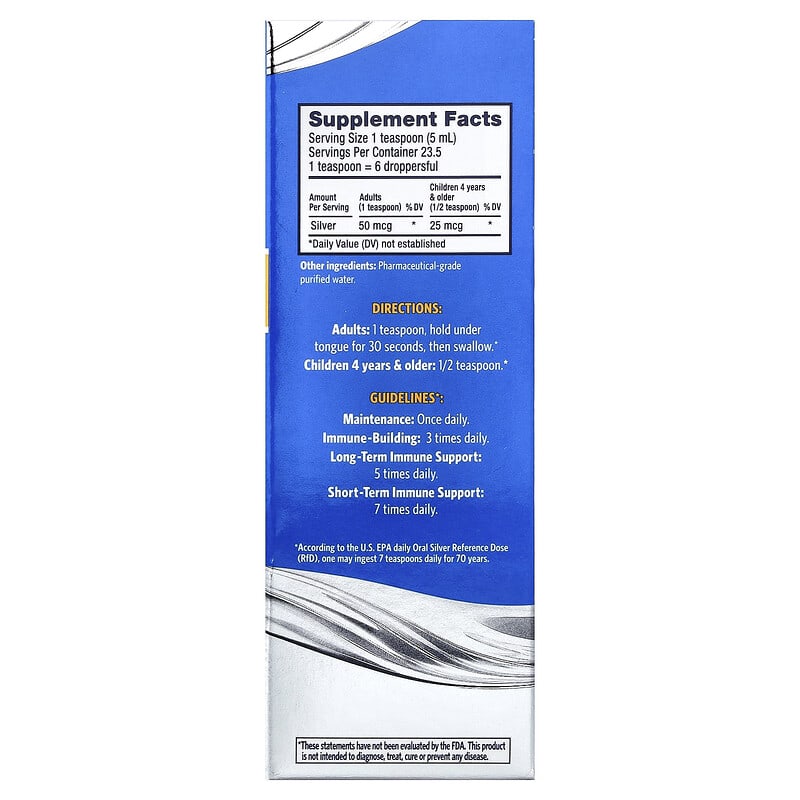 Bio-Active Silver Hydrosol™（バイオアクティブ シルバー