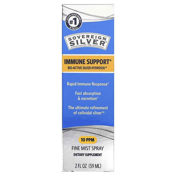 Sovereign Silver, Bio-Active Silver Hydrosol™, Fine Mist Spray, 2 fl oz (59 ml) — product photo 1
