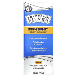Sovereign Silver, Bio-Active Silver Hydrosol™, 473ml(16fl oz)