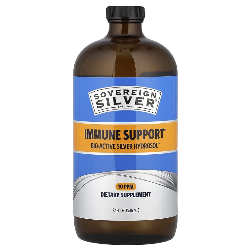 SILVER HYDROSOL コロイダルシルバー 946ml Bio-Active Silver Hydrosol™, 946 мл (32 рідк. унції)