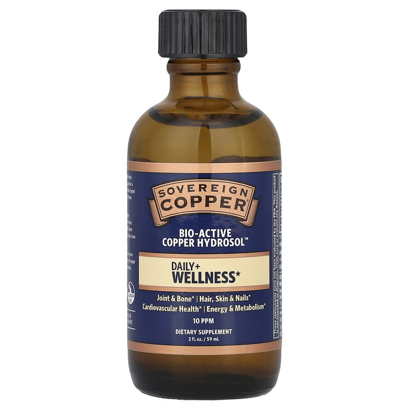Bio-Active Copper Hydrosol™, 10 PPM, 2 fl oz (59 ml)