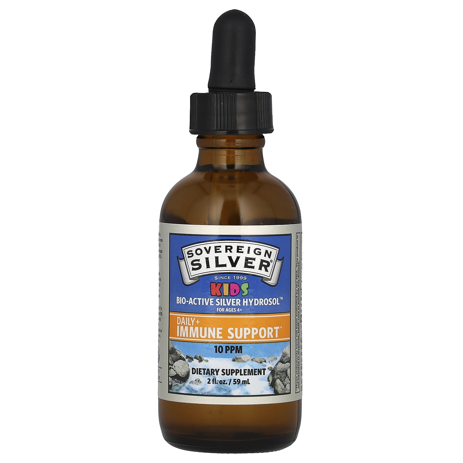Sovereign Silver, Kids Bio-Active Silver Hydrosol, Daily + Immune ...