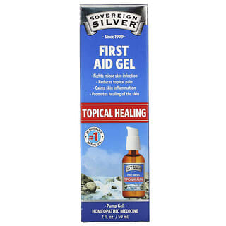 Sovereign Silver, First Aid Gel、59ml（2液量オンス）