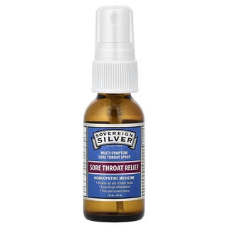 Sovereign Silver, Semburan Sakit Tekak Pelbagai Gejala, 1 fl oz (29 ml)