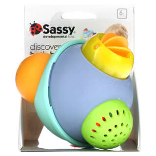 Sassy, Discovery Bath Ball, 6+ Months, 1 Count