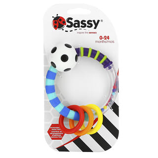 Sassy, Inspire The Senses, Ring Rattle, 0-24 Months, 1 Count