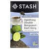 Stash Tea, Zwarte thee, verkwikkende Earl Grey met dubbele bergamot, 18 theezakjes, 33 g